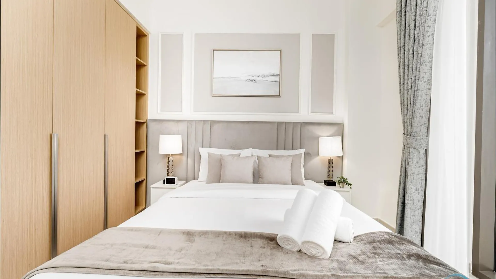 Lavish 1Br Apartment At Summer At Creek Beach, Dubai Creek Harbor By Deluxe Holiday Homes Egyesült Arab Emírségek