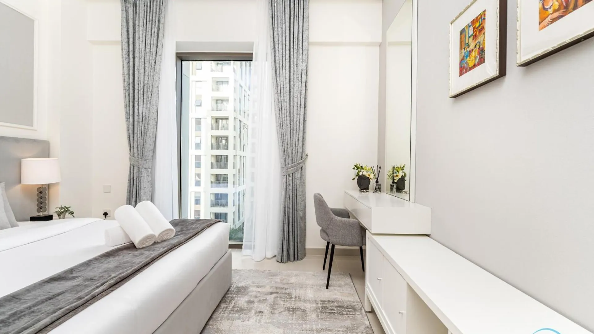 Lavish 1Br Apartment At Summer At Creek Beach, Dubai Creek Harbor By Deluxe Holiday Homes Egyesült Arab Emírségek